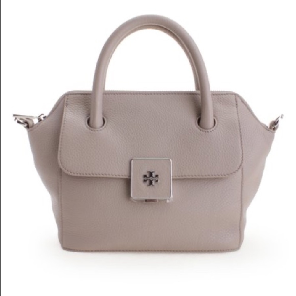 TORY BURCH GRAY CLARA MINI HANDBAGS SHOULDER STRAP